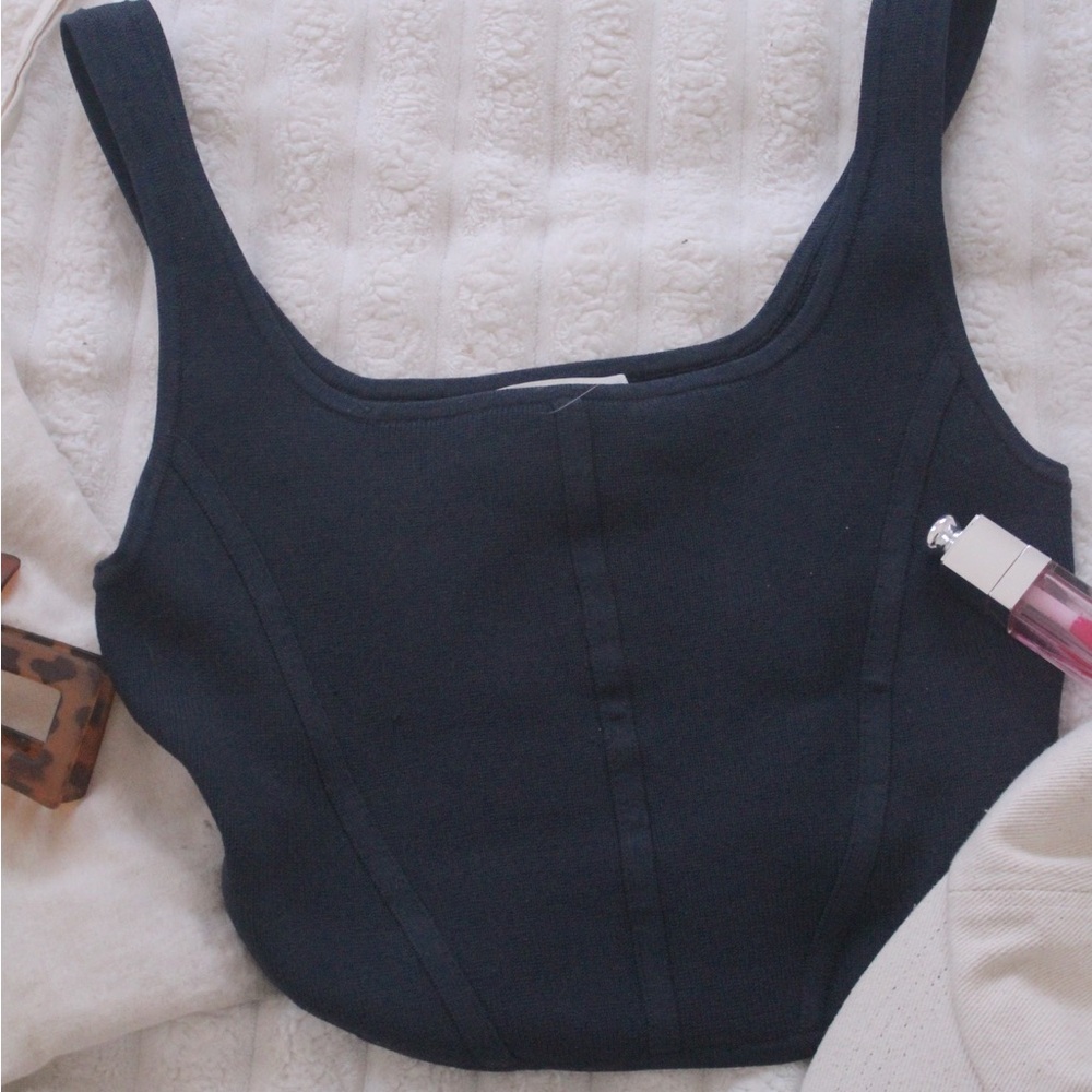 Aritzia (and babaton) cropped corset top